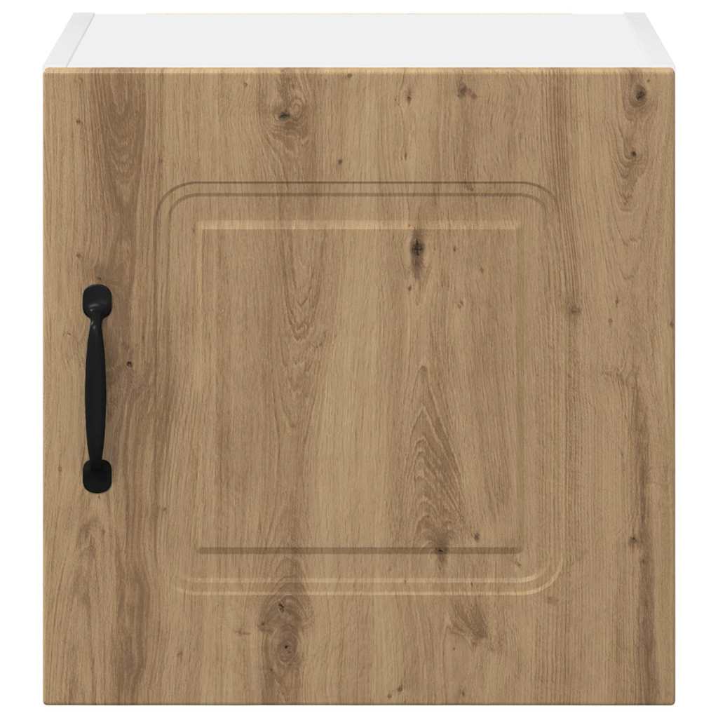 Küchenhängeschrank mit Tür 2 pcs Artisan-Eiche 40 x 31 x 40 cm